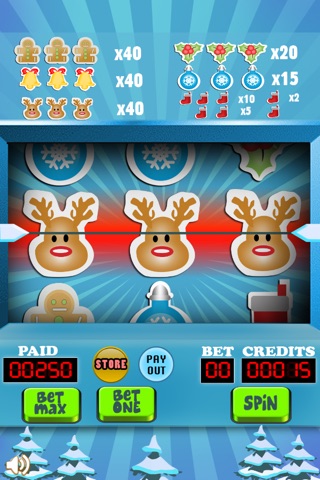A Winter Snowman Slots - Free Wild Vegas Casino Slot Machine Game screenshot 2