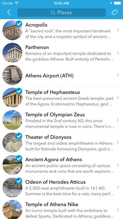 Greece and Cyprus Trip Planner, Travel Guide & Offline City Map