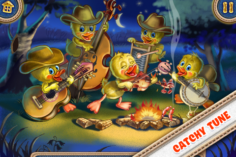 Five Ducklings! Educational song with fun animations and a karaoke feature! FULL VERSION. screenshot 2