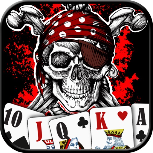 Pirates Poker Casino - Video Poker, Jacks or Better, Free Las Vegas Style Card Games Icon