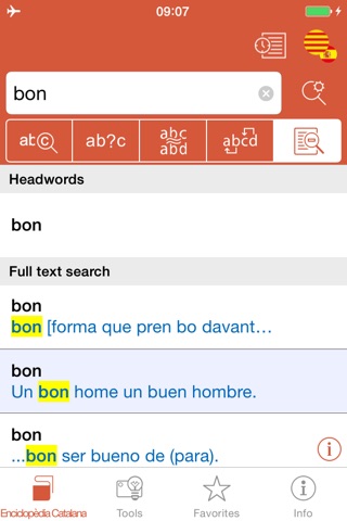 Compact Spanish-Catalan Catalan-Spanish Dictionary from Enciclopèdia Catalana screenshot 2