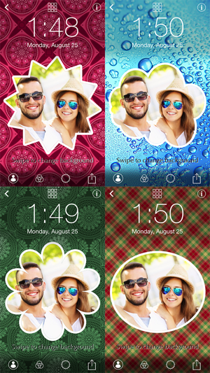 Super Lock Screen - Wallpaper photo frames for iphone(圖5)-速報App