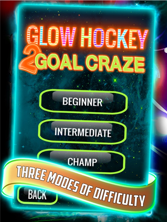 Glow Hockey - 2 Goal Craze(圖4)-速報App