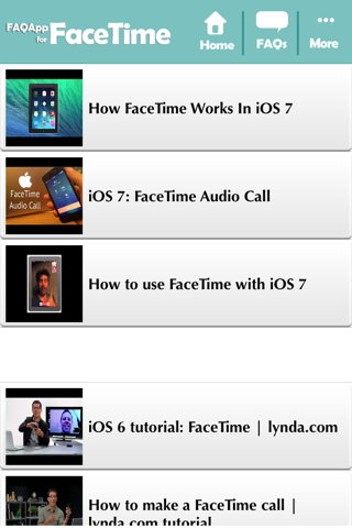 FAQApp for FaceTime screenshot 4