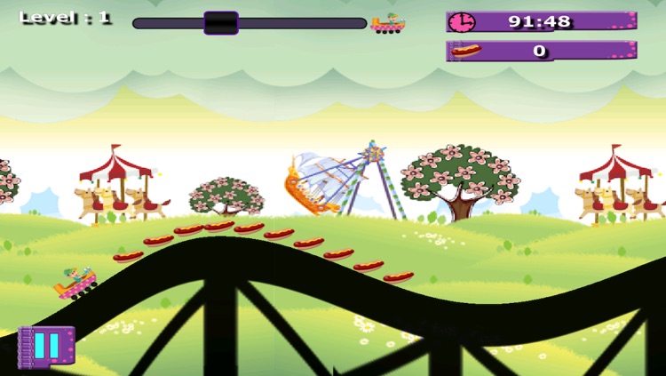 A Roller Coaster Frenzy FREE - Extreme Downhill Rollercoaster Game screenshot-3