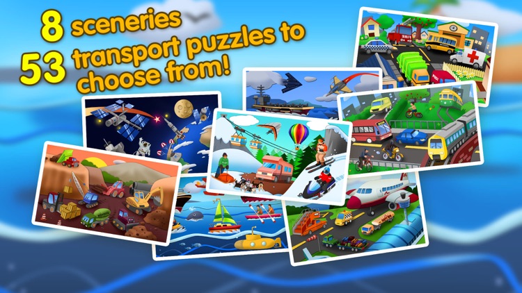 Transport Jigsaw Puzzles 123 screenshot-4