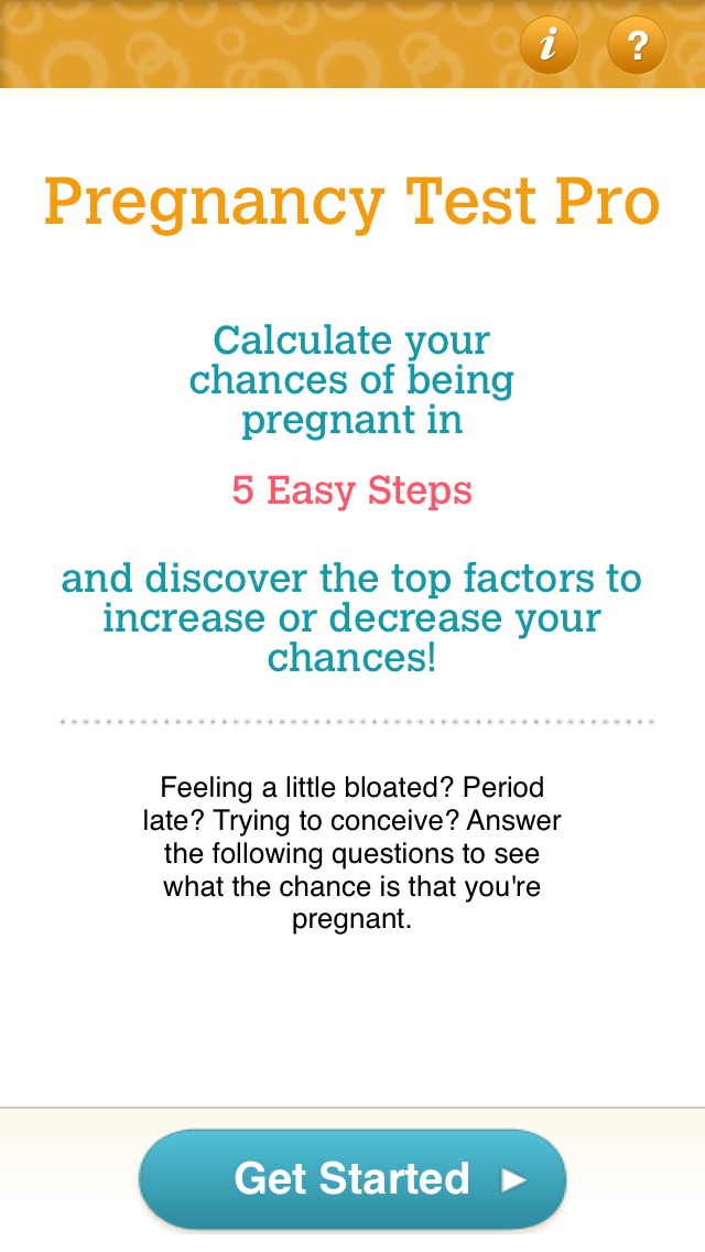 Pregnancy Test Pro Screenshot 1