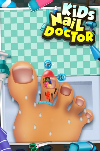 Kids Nail Doctor - Toe Nail Surgery, Kids free games for fun screenshot 3