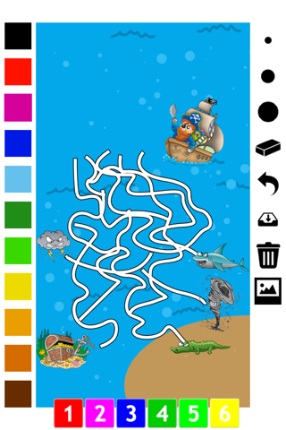 Labyrinth Learning games for children age 3-5: Help the animals to find their way through the maze screenshot 4