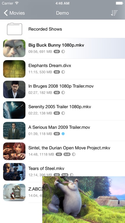 Air Video HD - Now with multitasking and PiP support! screenshot-3