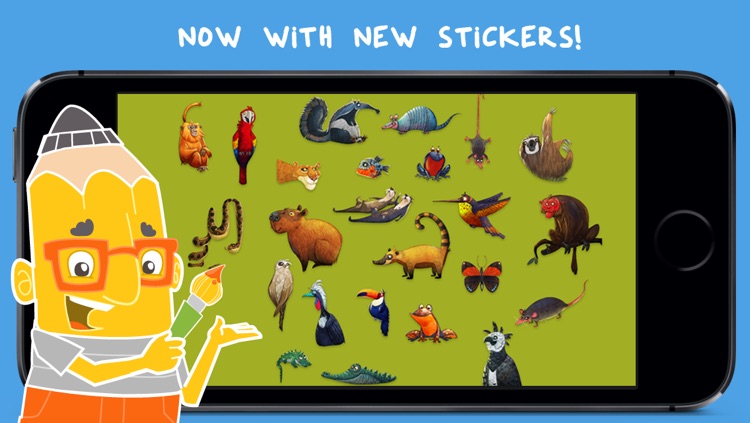 Draw With Us! - Stickers, Photos, Pencils & Fun for Kids