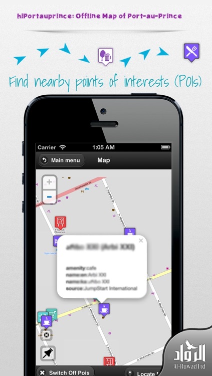 hiPortauprince: Offline Map of Port-au-Prince (Haiti)