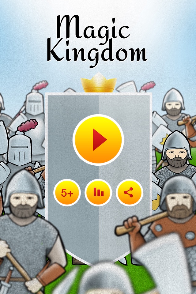 Magic Kingdom - match 3 game with warriors, knights and castles in the middle ages screenshot 4