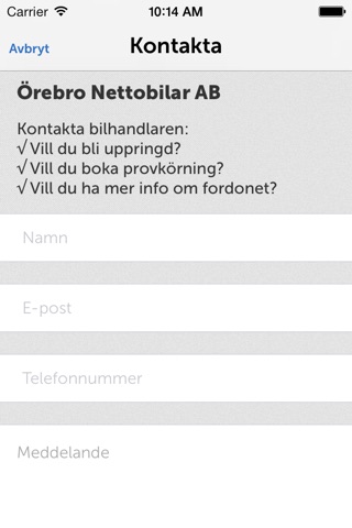 Nettobilar screenshot 2