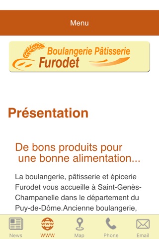 Boulangerie Pâtisserie Furodet screenshot 2