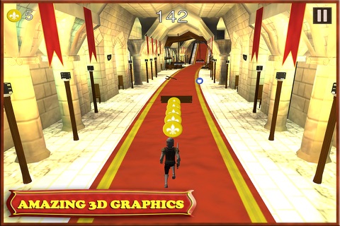 A Castle Run - Medieval Endless Running Kight screenshot 3