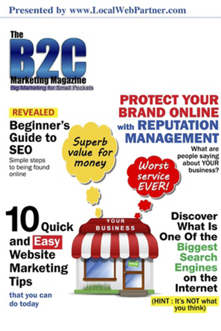 Screenshot of B2C Marketing Magazine - Big Marketing for Small Pockets