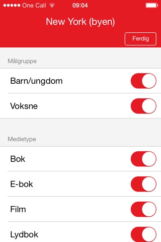 Reisebiblioteket screenshot 4