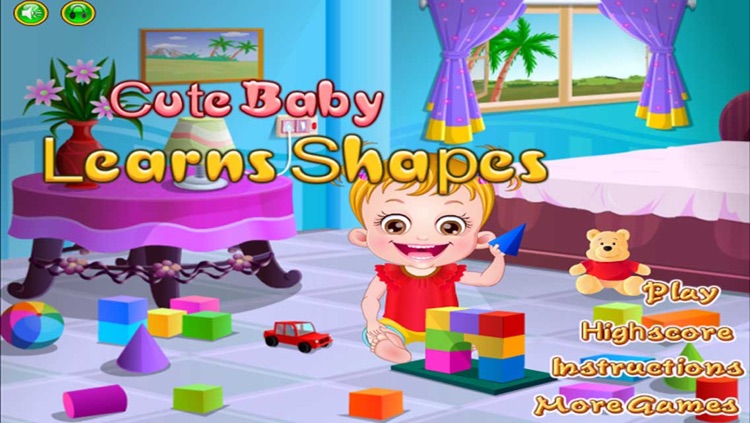 Cute Baby Learn Shapes