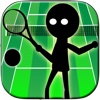 Ultimate Stickman Tennis - Cool Virtual Sport Game