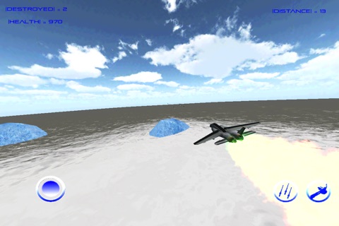 Fighter Jet 3D - Destroy the bad guys that come from all sides! screenshot 2