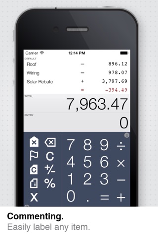 Digits Tape Calculator screenshot 4