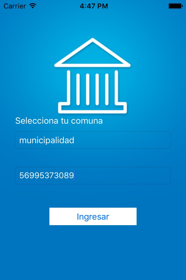 Municipios screenshot 2