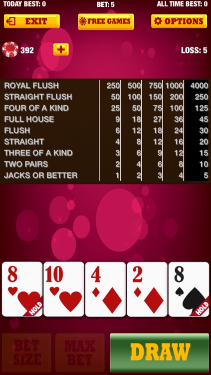 A Joker Video Poker Free Lucky Casino Card Game with Bonus screenshot-3