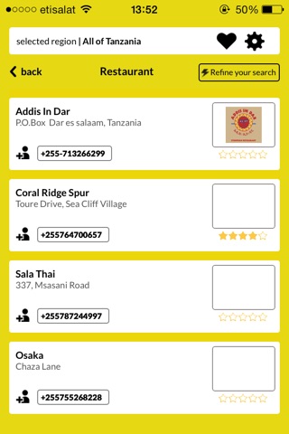 Yellow Pages Tanzania screenshot 2