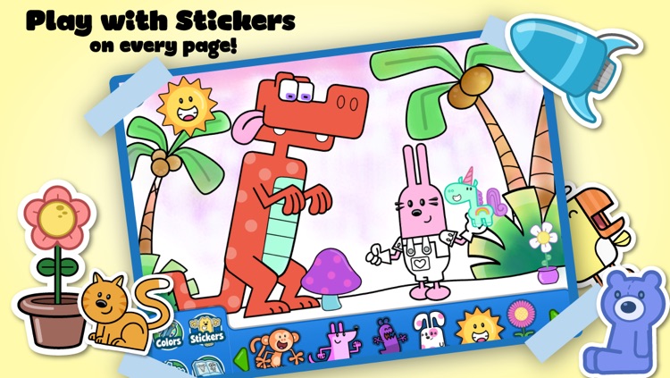 Wubbzy's Animal Coloring Book screenshot-3