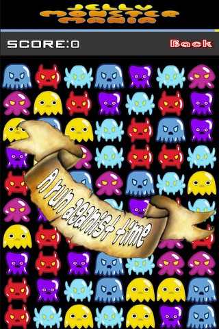 Jelly Monster Mania - A line match game screenshot 4