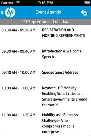 HP Mobility Event 2014 - Middle East screenshot 4
