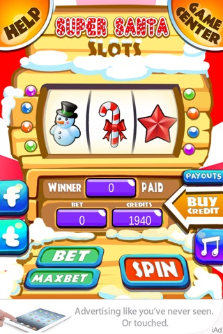 Super Santa Slots screenshot 2