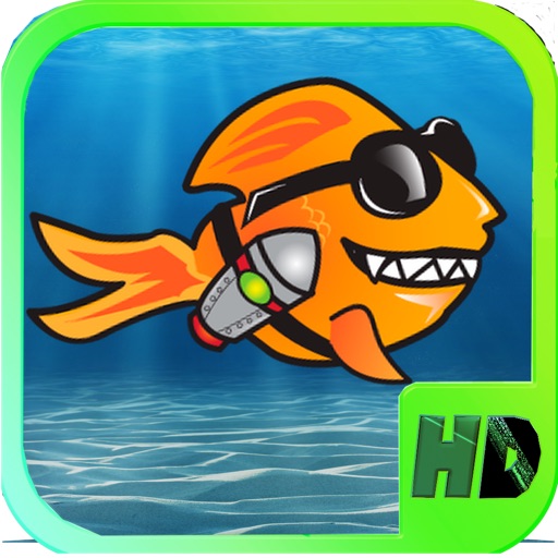 Flapper Gold Fish Dash HD Game Free icon