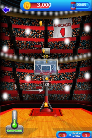 Basketball Hall of Fame Shootout - Ultimate Freethrow Game FREE screenshot 2