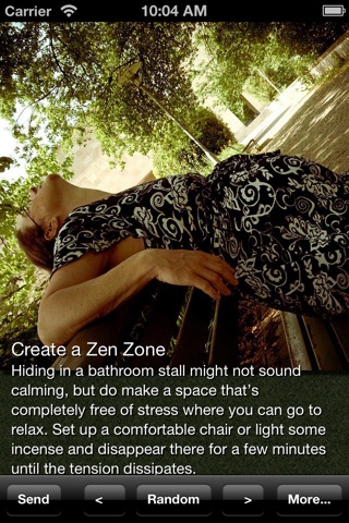 Comfort Zone: Relaxation Techniques in Natural Ways (Lite) screenshot 3