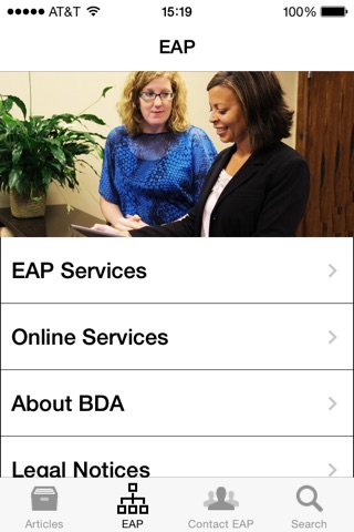 EAP BDA screenshot 3