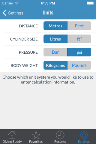 Diving Buddy - Scuba Pre-Dive Check Aid screenshot 3