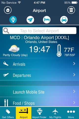 Orlando Airport (MCO) Info screenshot 2