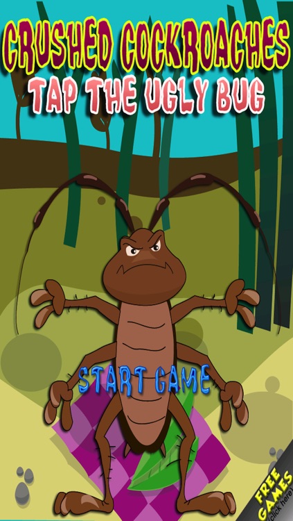 Crushed cockroaches - Tap the ugly bug game - Free Edition screenshot-3