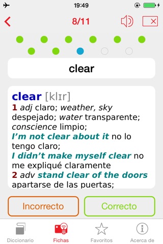 English <-> Spanish Berlitz Basic Talking Dictionary screenshot 4