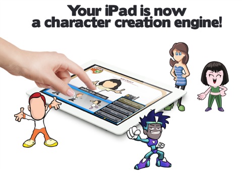 Screenshot of Character and Avatar Maker - Design Your Own Cartoon mascot Character