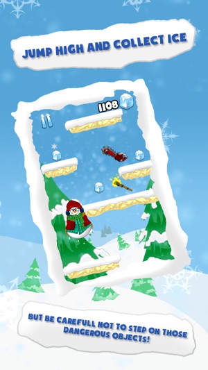 Frozen Snowman Jump Adventure Free(圖1)-速報App