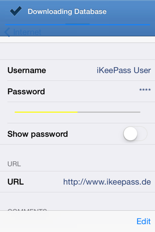 iKeePass screenshot 4