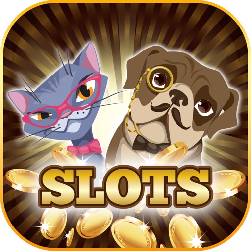 Ace Jackpot Cats and Dogs Slots Machine Fun - Las Vegas Spin to Win the Gold Jackpot City