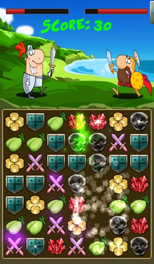 Gems & Swords - Match 3 Free(圖2)-速報App