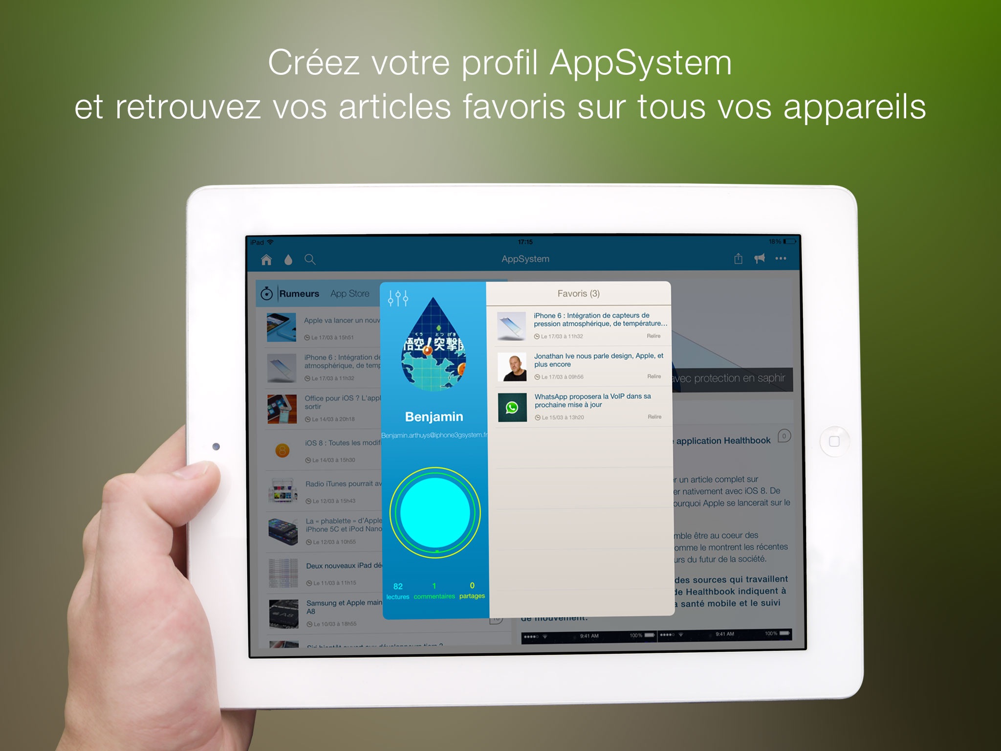AppSystem pour iPad screenshot 3