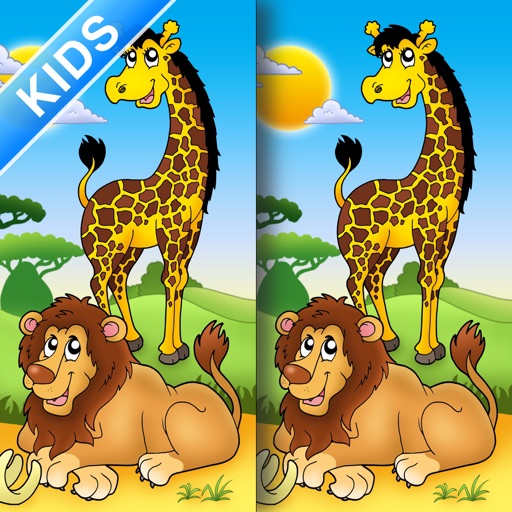 Africa & Adventure Spot the Difference for Kids and Toddlers Full Version Icon