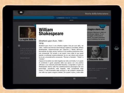 Timeline History of Literature - Poetry, prose and drama screenshot 3