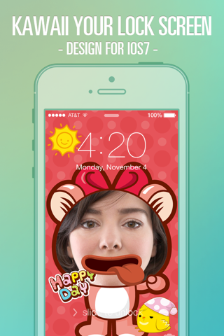 Pimp Lock Screen Wallpapers - Cute Cartoon Special for iOS 7 screenshot 3